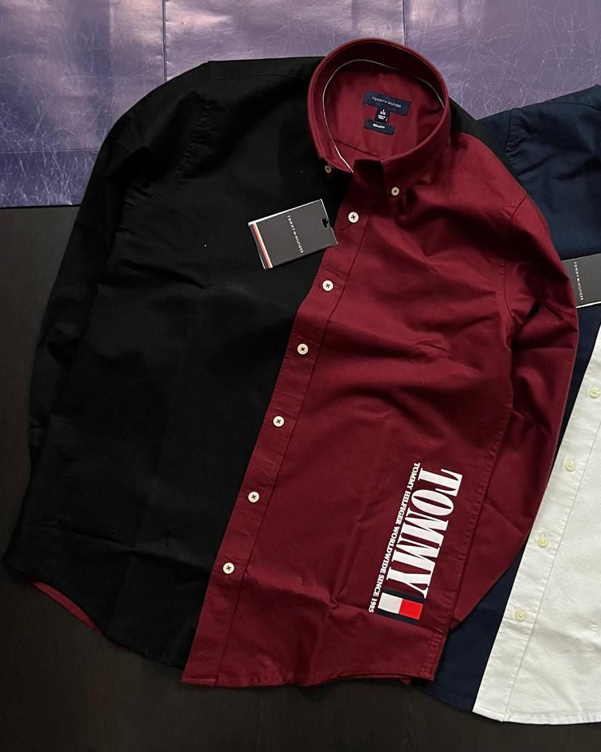 TOMMY HILFIGER RED SHIRT