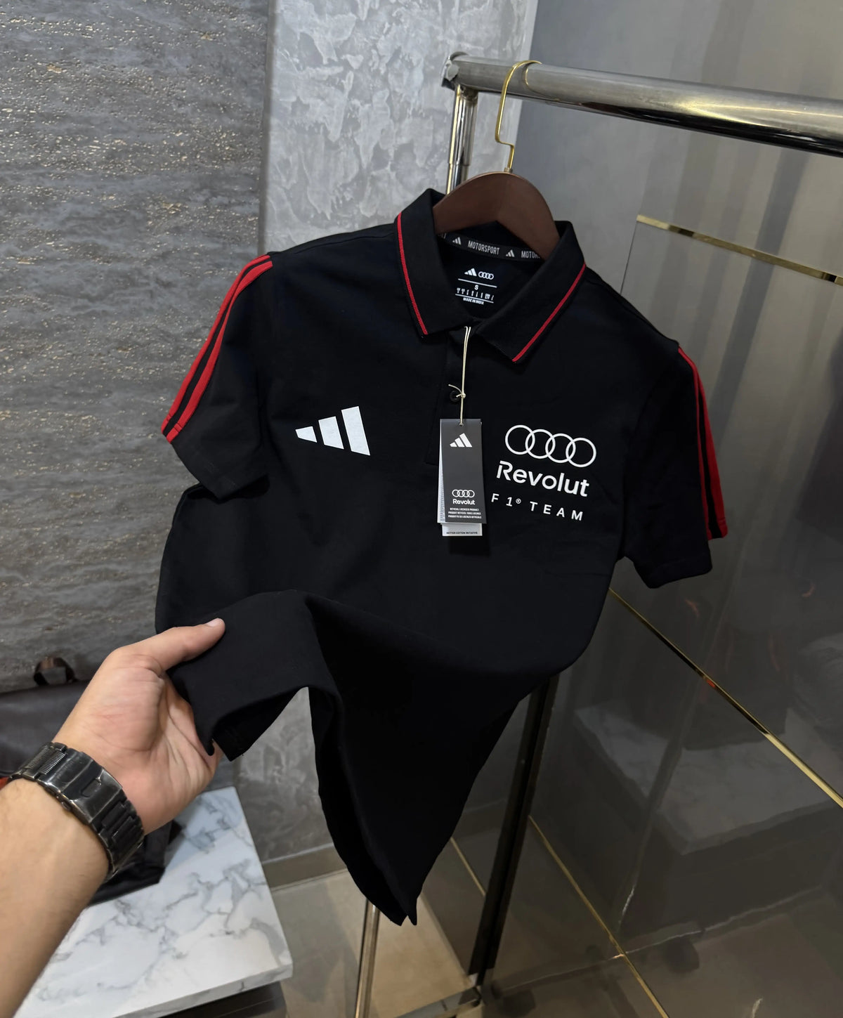 Adidas Black T-Shirt