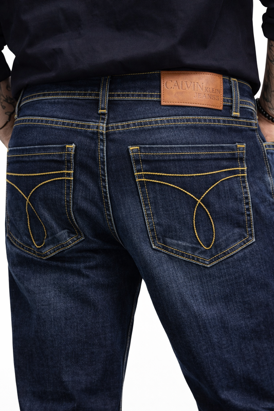 CK CALVIN KLEIN BLUE WASH JEANS