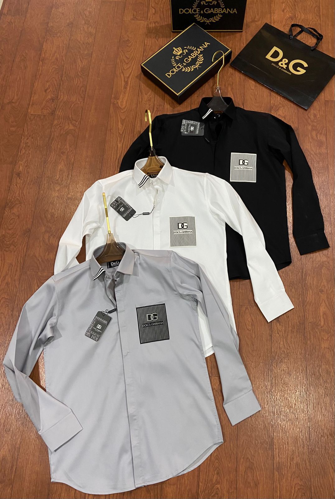 DOLCE & GABBANA WHITE SHIRT