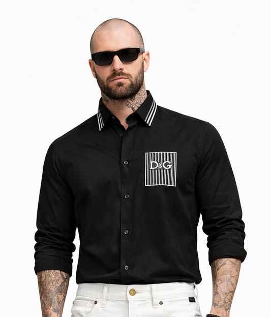 DOLCE & GABBANA BLACK SHIRT