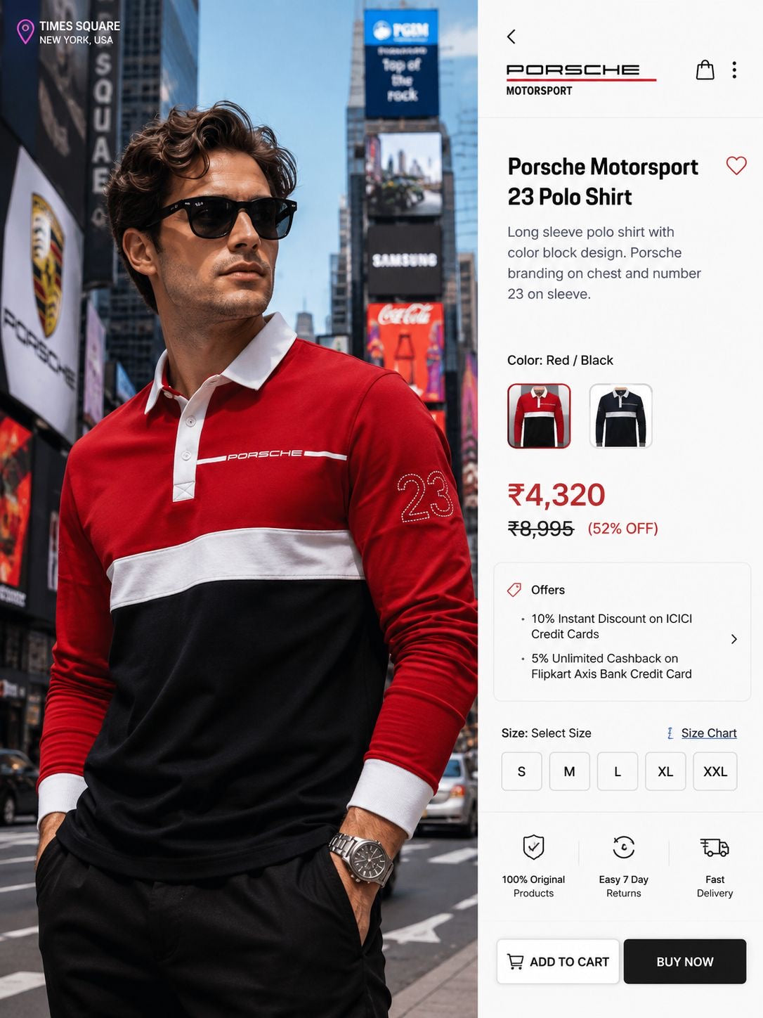 Hugo Boss Full Sleeve T-Shirt