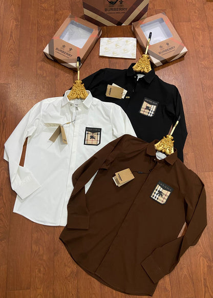 BURBERRY BLACK SHIRT