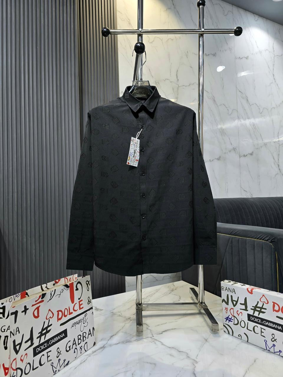 D&G IMPORTED FABRIC SHIRT