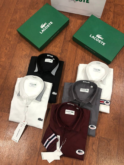 LACOSTE BLACK SHIRT