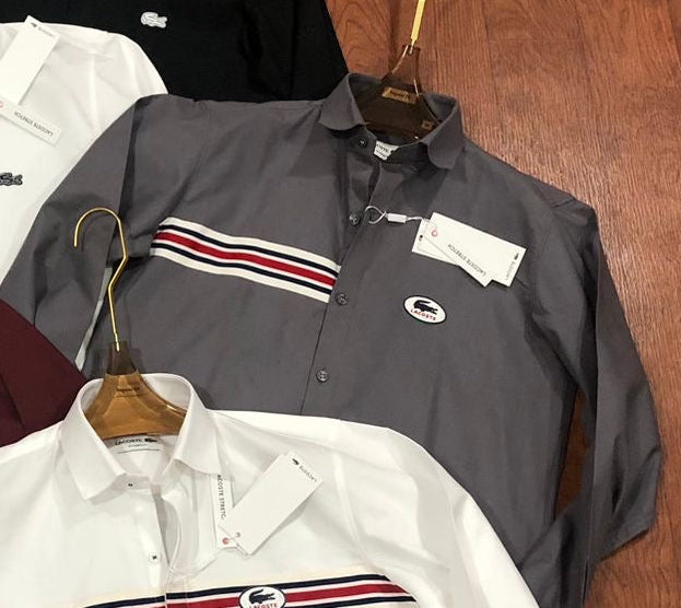 LACOSTE GREY SHIRT