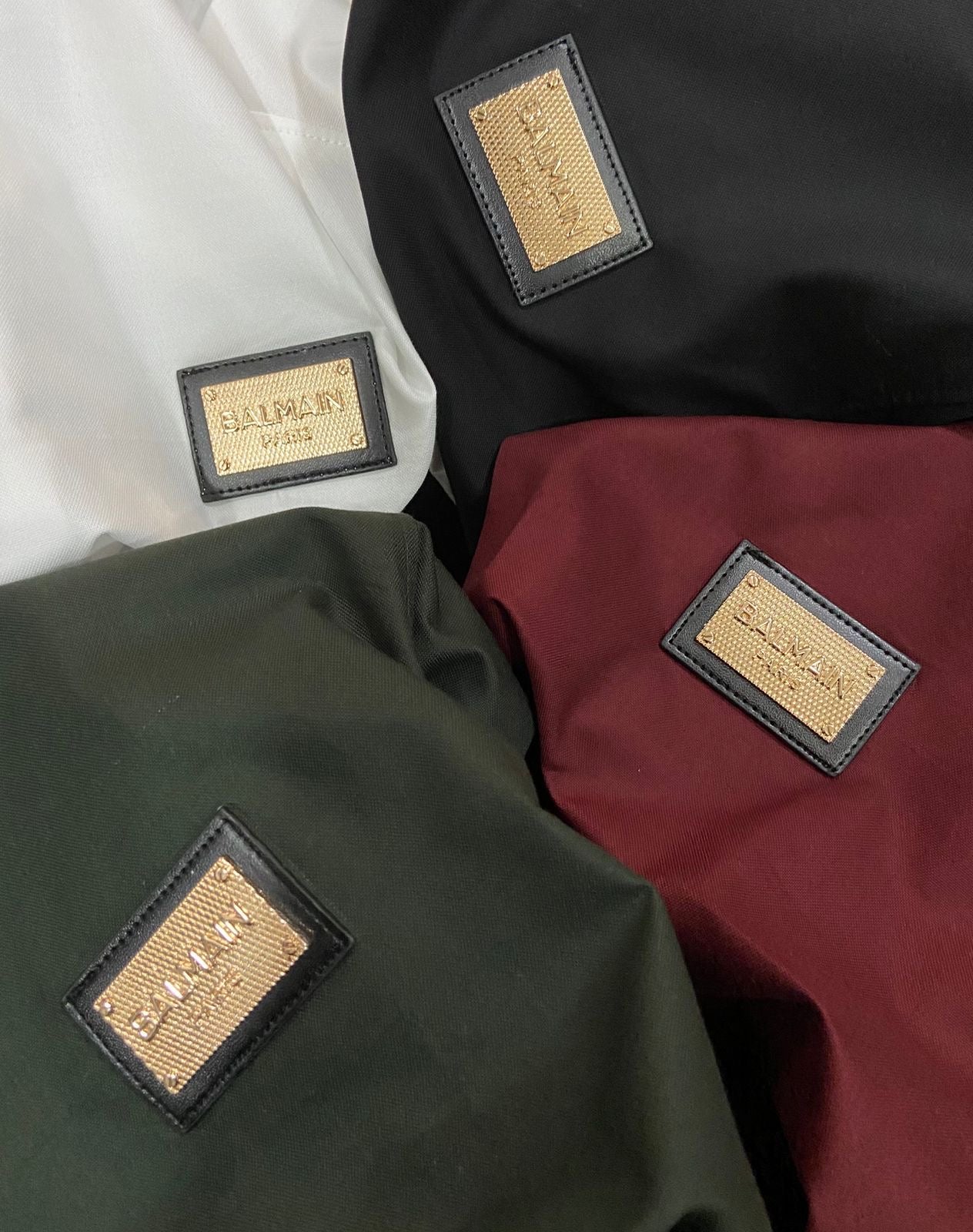 BALMAIN SIDE DESIGN MAHROON SHIRT