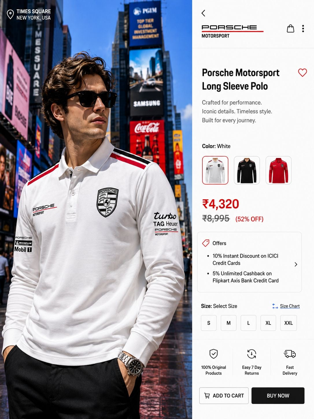 Hugo Boss Full Sleeve T-Shirt