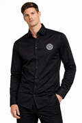 BALMAIN PARIS STEEL LOGO SHIRT