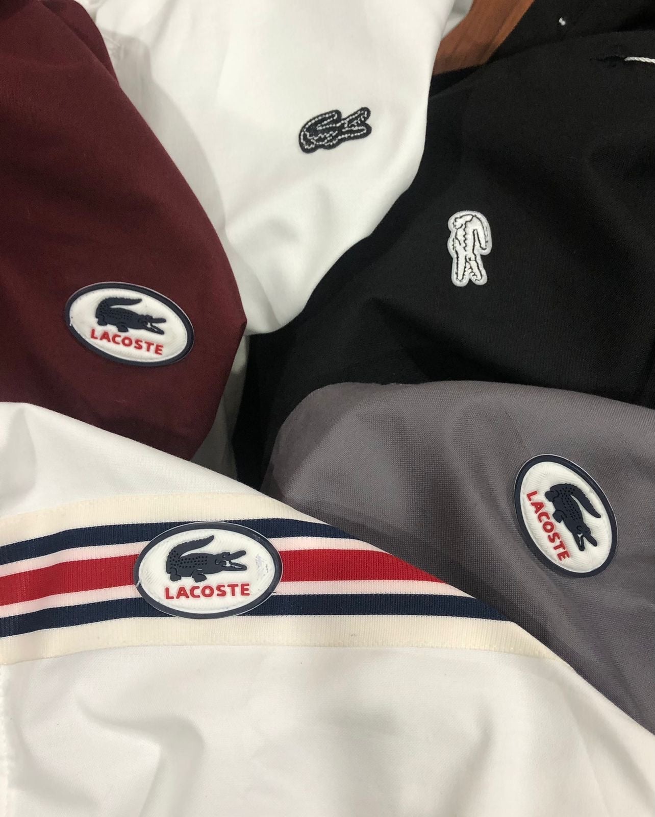 LACOSTE BLACK SHIRT