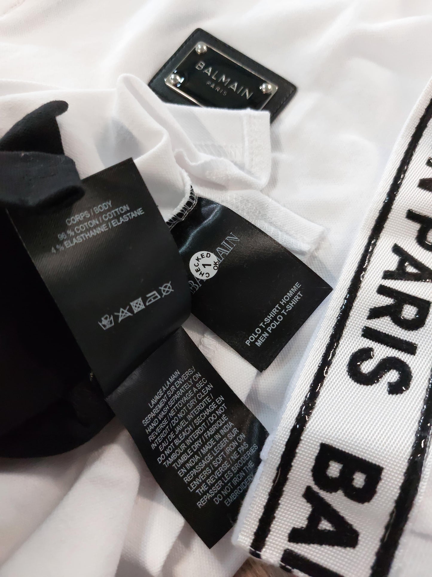 BALMAIN PARIS TSHIRT