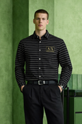 ARMANI EXCHANGE AX BLACK SHIRT