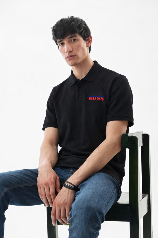 BOSS COLLAR TSHIRT