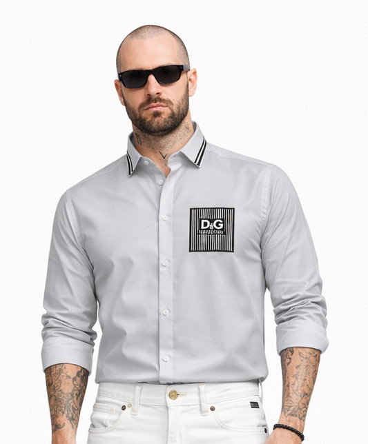 DOLCE & GABBANA GREY SHIRT