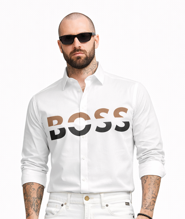 BOSS WHITE SHIRT