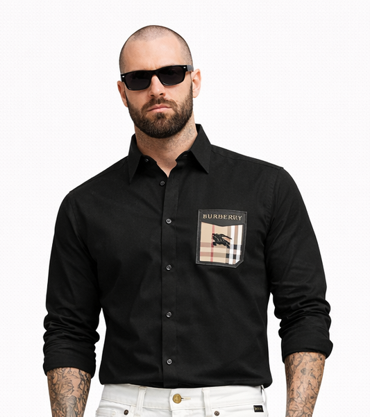 BURBERRY BLACK SHIRT