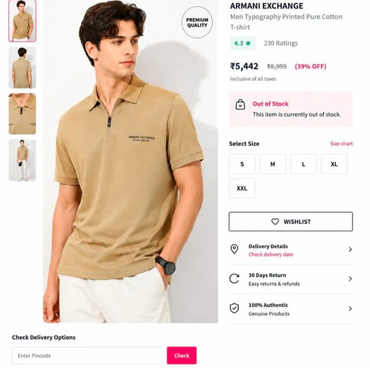 Armani Exchange T-Shirt