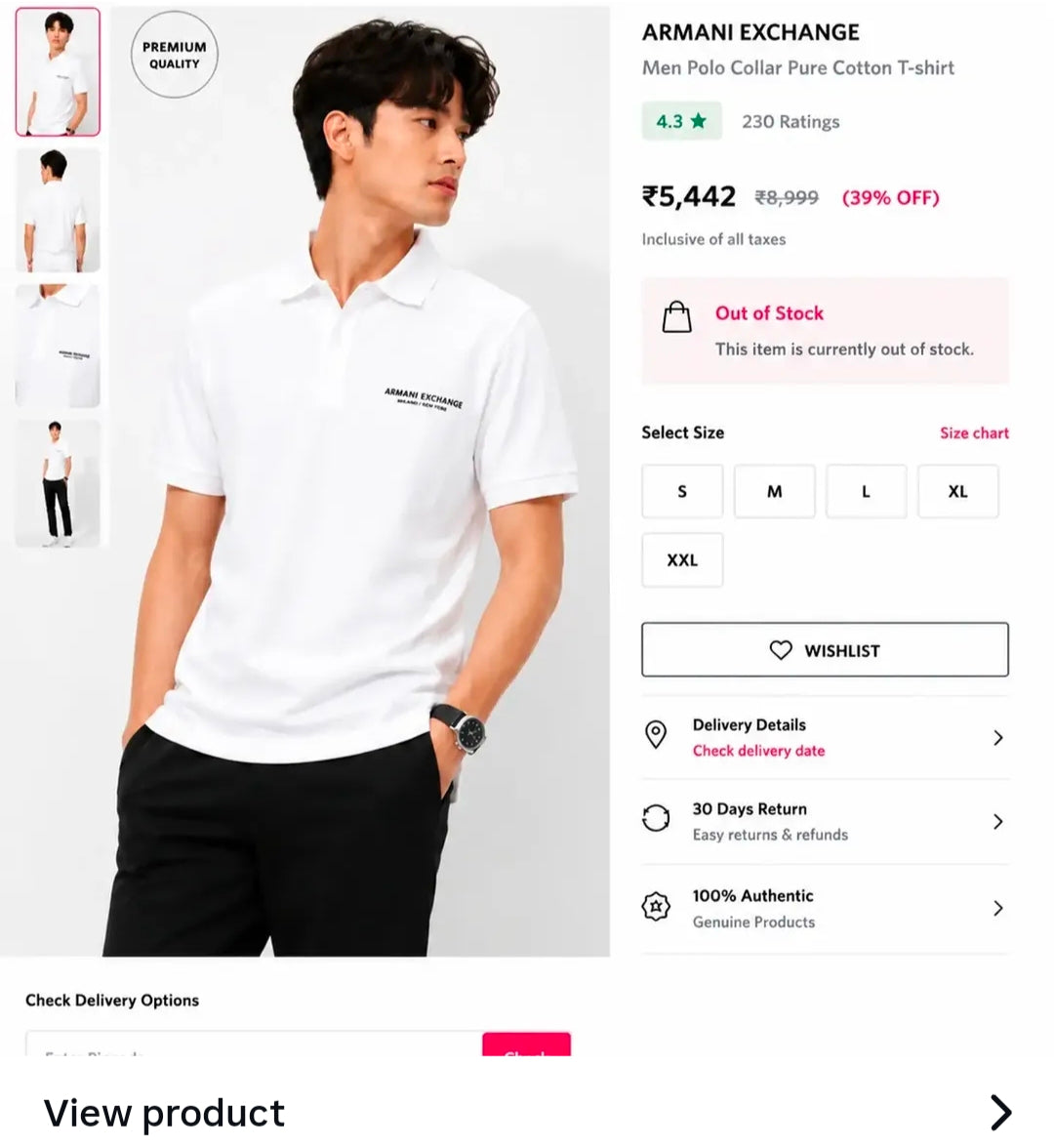 Armani Exchange T-Shirt